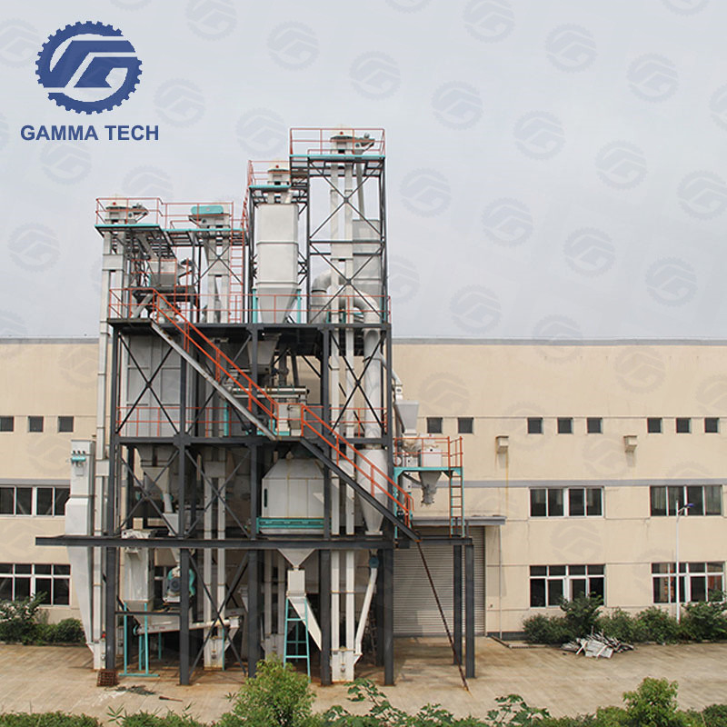 2tph To 4TPH Poultry Feed Production Line 5mm 6mm Small Farm Feed Mill