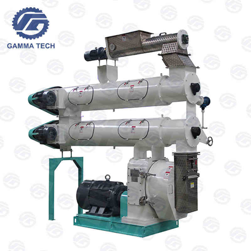 5 To 20TPH Animal Feed Pellet Machine 320mm Ring Die Poultry Farm Feed Mill
