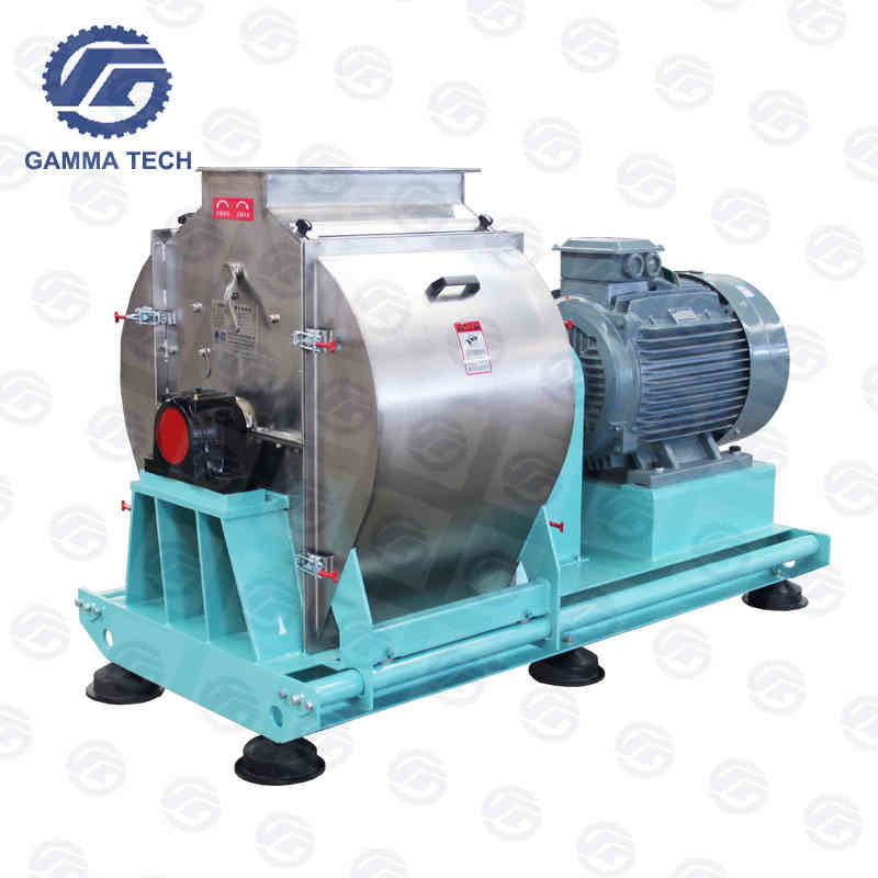 4.5TPH SS304 Feed Hammer Mill Livestock Poultry Grain Grinder For Chicken Feed